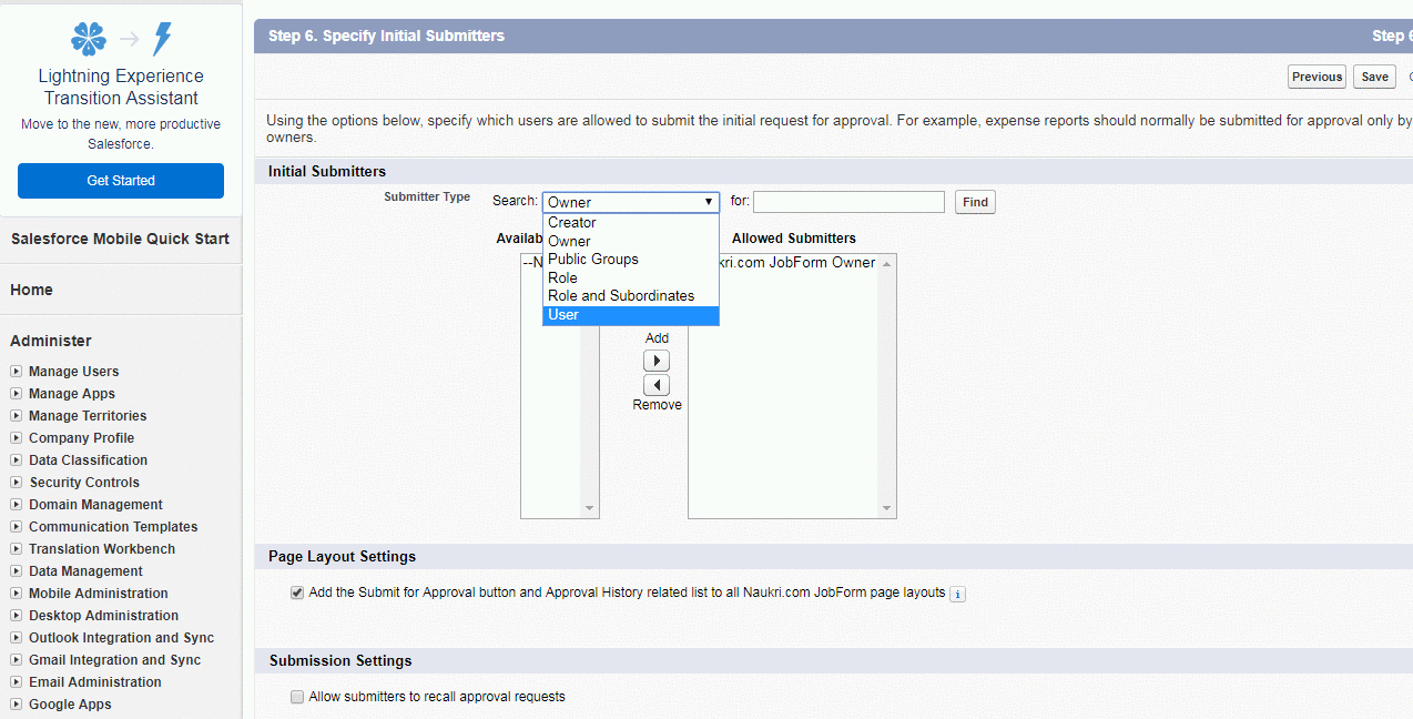 New Approval Processes  6