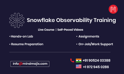 Snowflake Observability Training