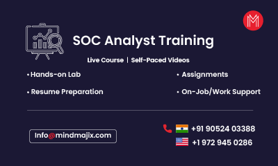 SOC Analyst Training